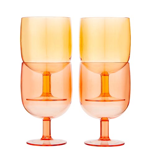 Acrylic Wine Glasses